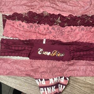 PINK panties. All size large.